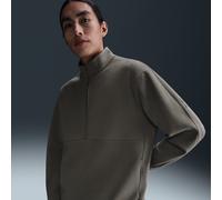 Nike 24.7 ImpossiblySoft Men's Dri-FIT 1/2-Zip Top - Grey - Polyester/Modal/Cotton L