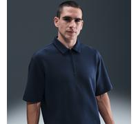 Nike 24.7 ImpossiblySoft Men's Dri-FIT Polo - Blue - Polyester/Modal/Cotton M