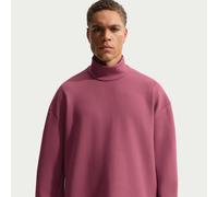 Nike 24.7 ImpossiblySoft Men's Dri-FIT Turtleneck - Red - Polyester/Modal/Cotton L