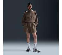 Nike 24.7 ImpossiblySoft Women's Dri-FIT Mid-Rise Loose 10cm (approx.) Shorts - Brown - Polyester/Modal/Cotton 3XL Tall