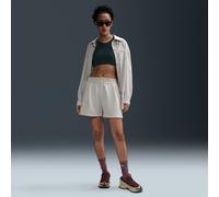 Nike 24.7 ImpossiblySoft Women's Dri-FIT Mid-Rise Loose 10cm (approx.) Shorts - Brown - Polyester/Modal/Cotton XXL (UK 24-26)