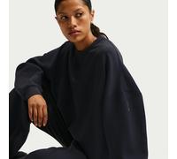 Nike 24.7 ImpossiblySoft Women's Dri-FIT Oversized Crew-Neck Top - Black - Polyester/Modal/Cotton