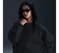 Nike 24.7 ImpossiblySoft Women's Dri-FIT Oversized Crew-Neck Top - Black - Polyester/Modal/Cotton XS (UK 4-6)