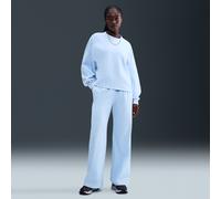 Nike 24.7 PerfectStretch Women's Dri-FIT High-Waisted Loose Wide-Leg Trousers - Blue - Polyester/Elastane M (UK 12-14)
