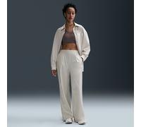 Nike 24.7 PerfectStretch Women's Dri-FIT High-Waisted Loose Wide-Leg Trousers - Brown - Polyester/Elastane XXL (UK 24-26)