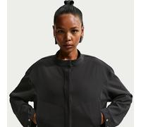 Nike 24.7 PerfectStretch Women's Dri-FIT Loose-Fit Cropped Jacket - Black - Polyester/12-/ Elastane