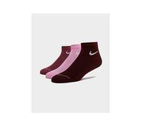 Nike 3-Pack Elevated 1/4 Socks - Pink 5-8