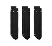 Nike 3 Pack Everyday Elevated Cotton Rich Crew Socks Black