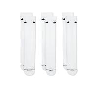 Nike 3 Pack Everyday Elevated Cotton Rich Crew Socks White