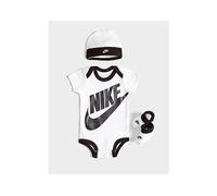 Nike 3 Piece Futura Logo Babygrow Set Infant - White - Kids 0-6M