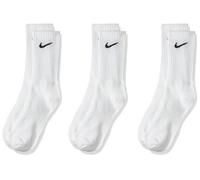 Nike 3 Short and 3 Long Socks, Economy Set, 6 Pairs, White, Black or Mixed, Colour: White, Size: 46-50