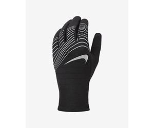 NIKE 360 MENS LIGHTWEIGHT TECH 2.0 RUN GLOVES BLACK - LARGE