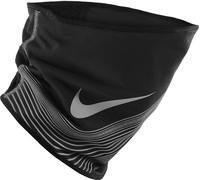 (S-M, Black/Silver) Nike 360 Therma-Fit Neck Warmer