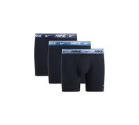 Nike Brief Logo Stripe Boxers Navy Blue White (3 Units) - M