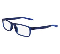 NIKE 42039 401 MATTE MIDNIGHT NAVY/RACER BLUE 53/17/140 Unisex Eyewear Frame