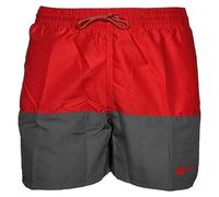NIKE 5-Inch Volley Shorts for Men, Mens, Swim Briefs, NESSB451-614, University Red, XS
