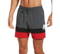 Nike Swim Split Panel 5 Inch Volley Short - Black - Size S
