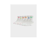 Nike 6-Pack Crew Socks Junior - White - Kids 5-7 YRS