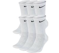 Nike 6 Pack Crew Socks Mens Womens Cushioned Cotton Gym Sports Training Socks