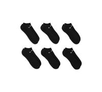 Nike 6 Pack Everyday Cushioned Trainer Socks Black
