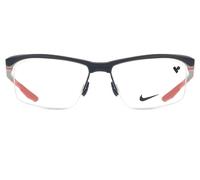 Nike NIKE 7402 411 Man Optical frames Bio-inject Blue Squared Normal Normal