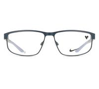 Nike NIKE 8157 412 Man Optical frames Metal Blue Squared Normal