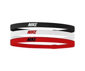 Nike 9318/119 Elastic Headband 083 Black/White/University Red