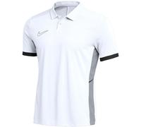 Nike Academy 25 Polo Shirt - White/Black/Wolf Grey