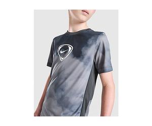 Nike Academy+ All Over Print T-Shirt Junior - Grey - Kids 7-8Y