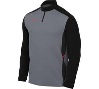 Nike Academy Dri-Fit Men's Football Drill Top, Cool Grey/Black/Bright Crimson, HJ3783-066, XL