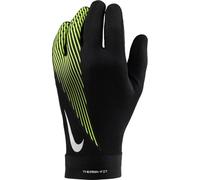 Nike Academy HF0546-013 Therma-Fit Football Gloves, Black/Volt, M