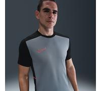 Nike Academy Men's Dri-FIT Short-Sleeve Football Top - Grey - Polyester XXL
