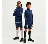 Nike Academy Older Kids' Dri-FIT Football Knit Shorts - Blue - Polyester