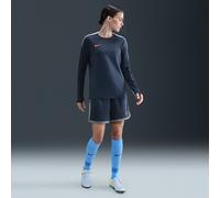 Nike Academy Women's Dri-FIT Football Shorts - Blue - Polyester XL (UK 20-22)