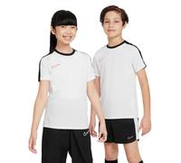 Nike Academy23 T-Shirt White/Black/Bright Crimson 8 Years