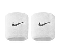 Nike SWOOSH WRISTBANDS LOW CUPS, White, One Size