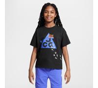 Nike ACG Older Kids' Dri-FIT T-Shirt - Black - Polyester/Cotton M
