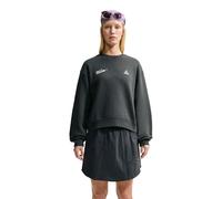 Nike ACG Tuff Fleece Dri-FIT Crew Neck Women's Sweatshirt | UK M in Dark Smoke Grey/White