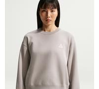 Nike ACG 'Tuff Fleece' Women's Therma-FIT Crew-Neck Sweatshirt - Grey - Cotton/Polyester XXL (UK 24-26)