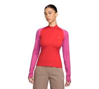 Nike ACG Wildsee Dri-FIT 1/4-Zip Women's Trail Running Top | UK S in Light Crimson/Desert Pink/Summit White