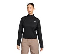 Nike ACG Wolf Grid Therma-FIT Half-Zip Women's Trail Running Top | UK L in Black/Summit White