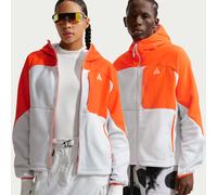 Nike ACG 'Wolf Tree' Plus Full-Zip Hooded Mid Layer - Orange - Polyester XS