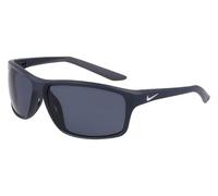Nike ADRENALINE 22 DV2372 022 Matte Dark Grey/Grey Sunglasses Unisex Iniettato, Rectangle, 64