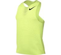 Nike Aeroswift Dri-Fit ADV Running Singlet for Men, Lt Lemon Twist/Black, FN4231-736, L