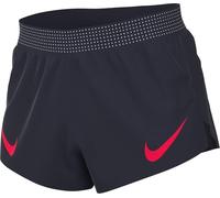 Nike Aeroswift FN3352-451 Dri-Fit ADV Running Shorts with Lining for Men (4") Obsidian/Bright Crimson, M