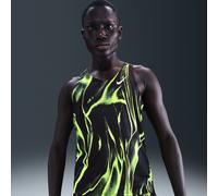 Nike AeroSwift Men's Dri-FIT ADV Running Vest - Yellow - Polyester XL