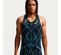 Nike AeroSwift Running shirt Men - black, white, Size S