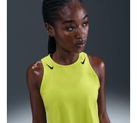 Nike AeroSwift Women's Dri-FIT ADV Cropped Running Tank Top - Green - Polyester/Elastane XL (UK 20-22)