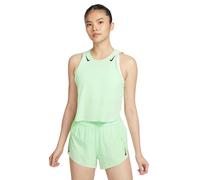 Nike AeroSwift Women's Dri-FIT ADV Cropped Running Tank Top & Shorts (Green)- BH