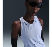 Nike AeroSwift Women's Dri-FIT ADV Running Vest - Grey - Polyester XS (UK 4-6)